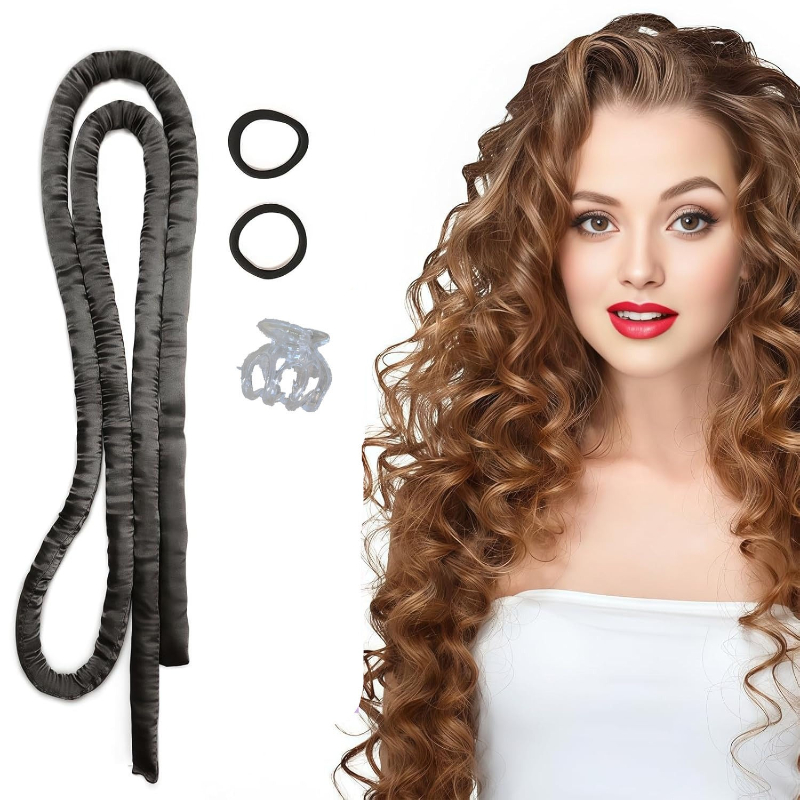 Hair Roller Set Flexi - 1 Sets Heatless Curling Rod Headband