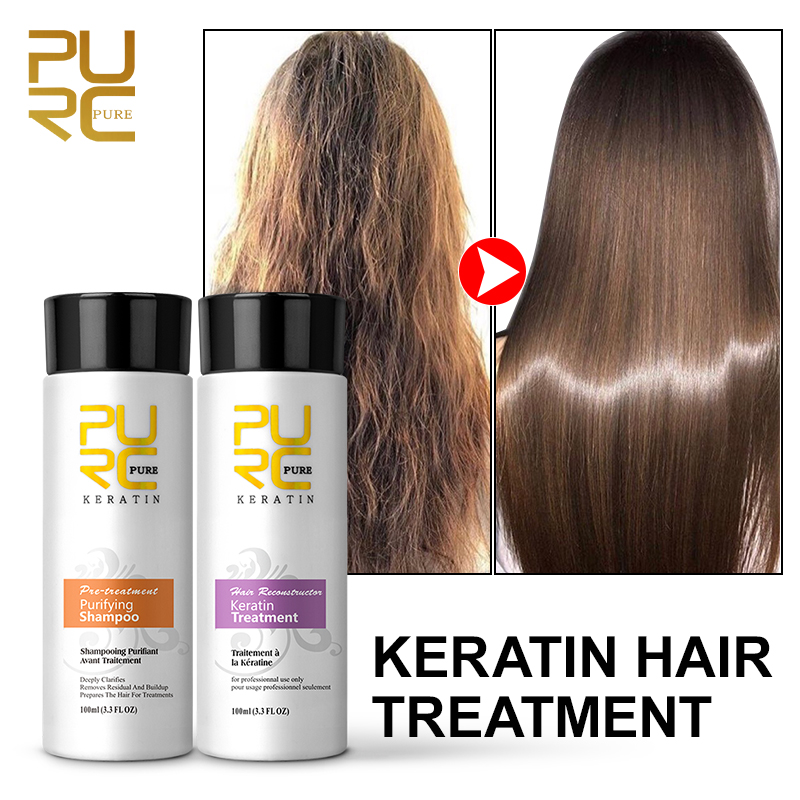 Hair Care Keratin Treatment - PURC Brazilian Keratin Hair Treatment for