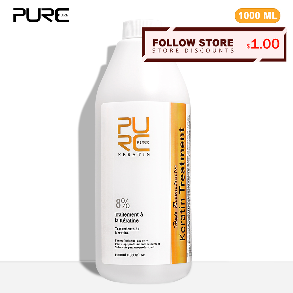 Hair Care Keratin Treatment - PURC 8% Keratin Smoothing Treatment Frizzy