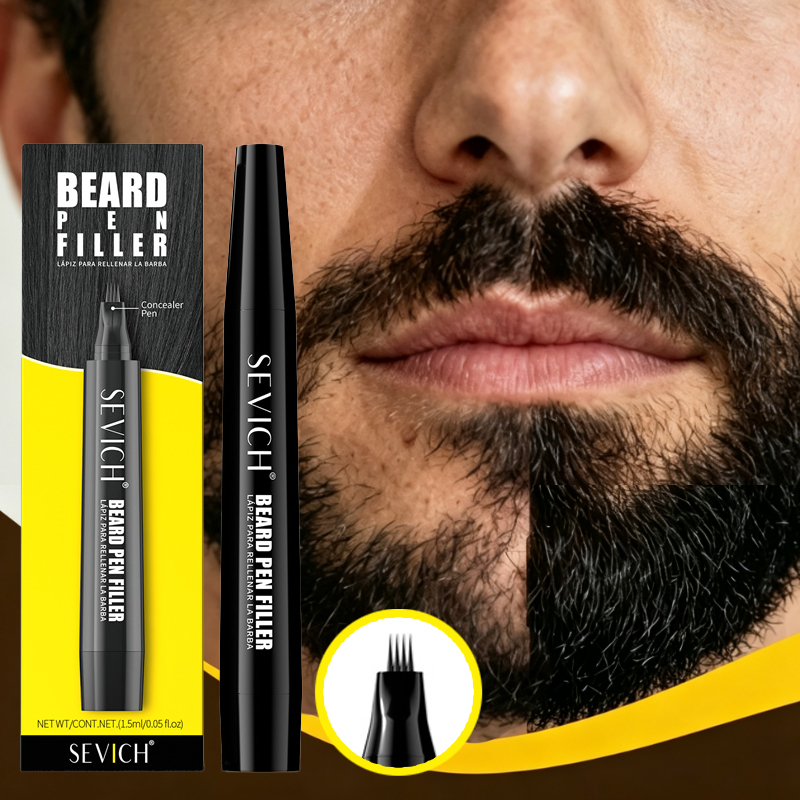 Hair Care Vitamin E - Black Beard Filler Pen for Men