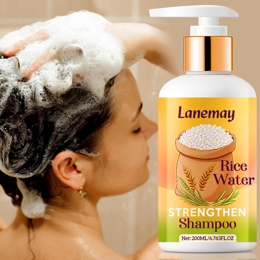 Hair Care With Rice Water - Rice Water Strengthen Shampoo – Ancient
