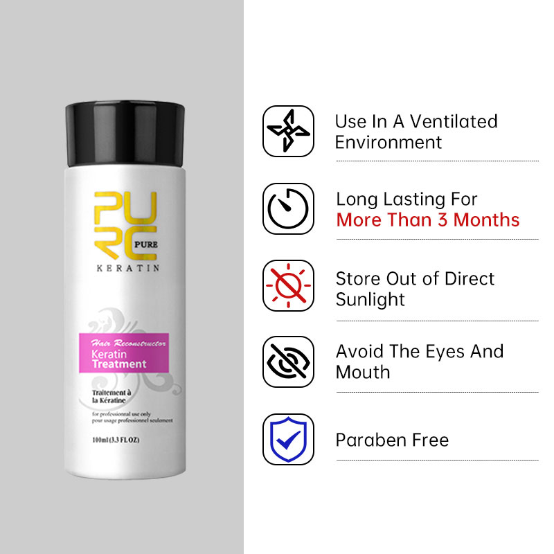 PURC Keratin Treatment Shampoo - Hair Care Keratin Treatment recension och pris