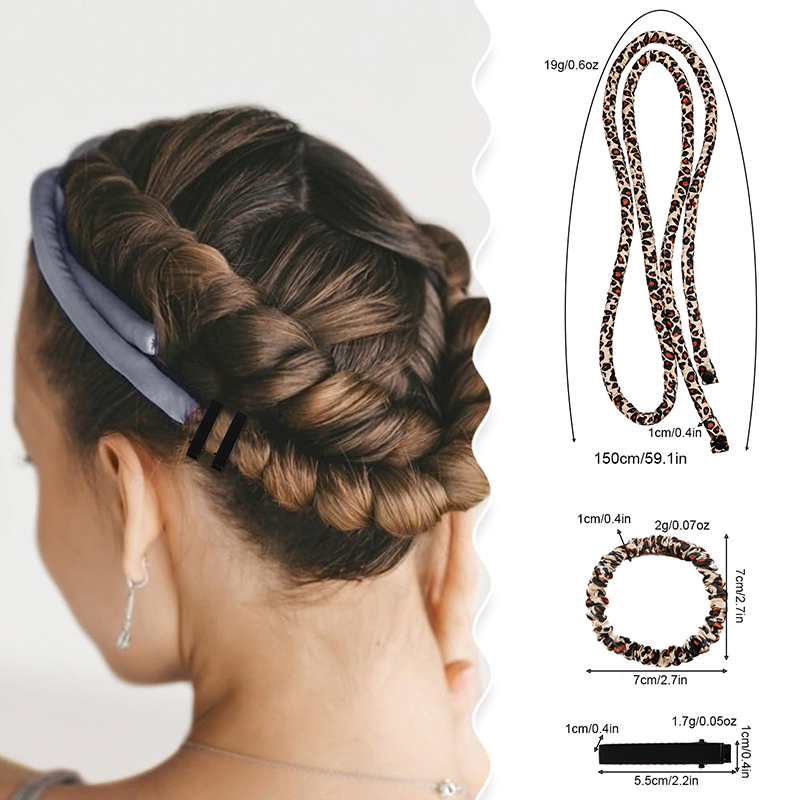 1 Sets Heatless Curling Rod He - Hair Roller Set Flexi recension och pris
