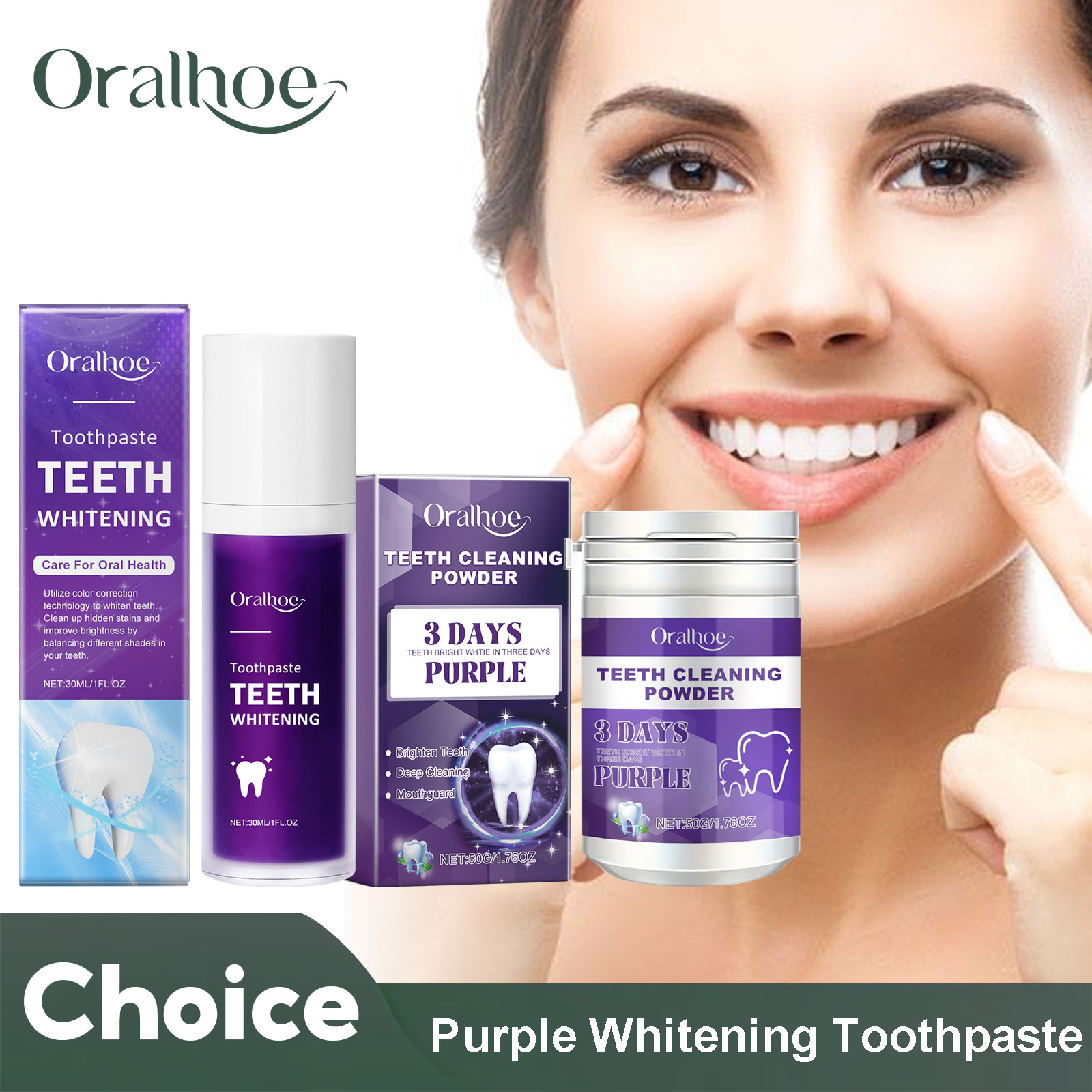 Purple Corrector Teeth Whiteni - Purple Toning Shampoo recension och pris