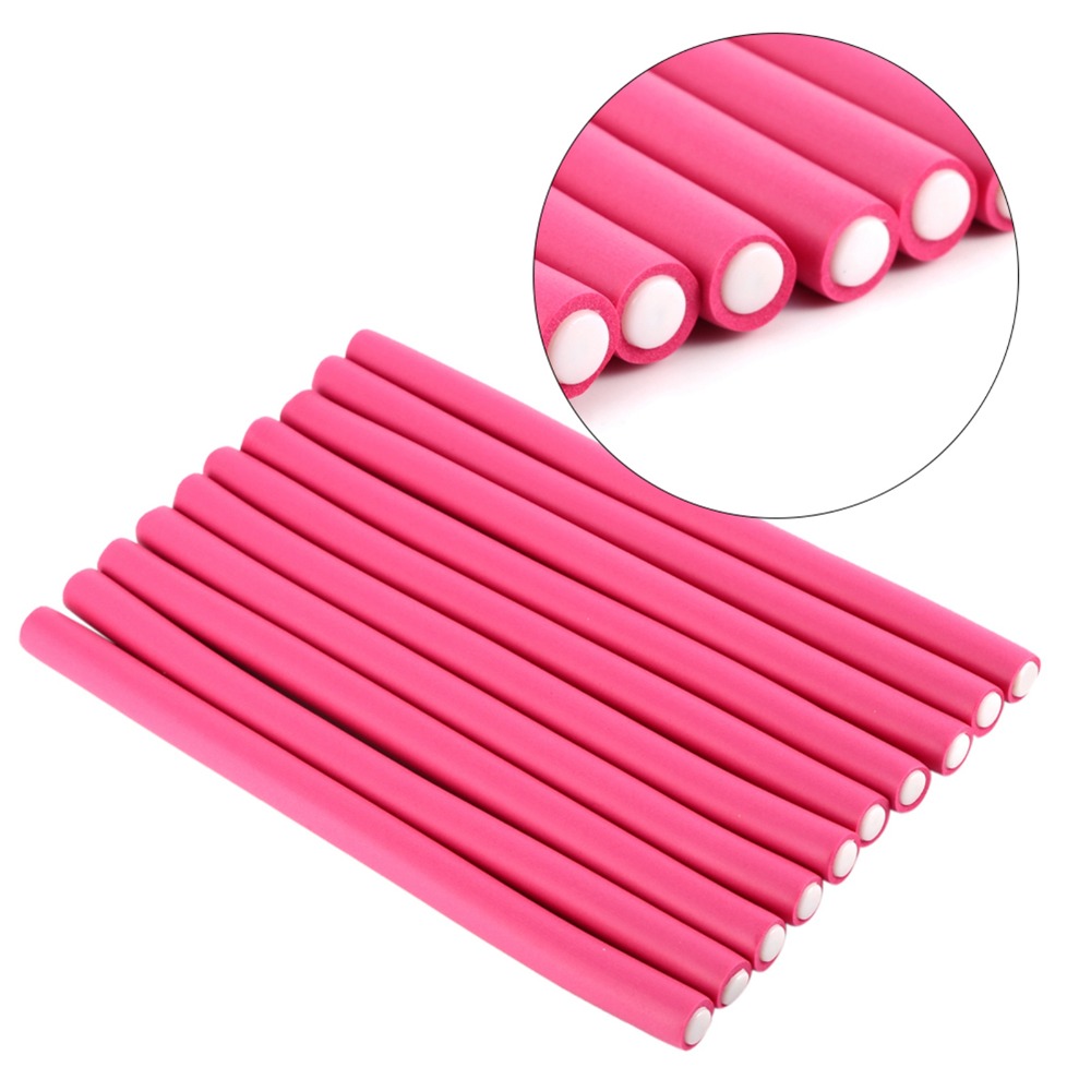 10Pcs/Set Soft Foam Soft Hair  - Hair Roller Set Flexi recension och pris