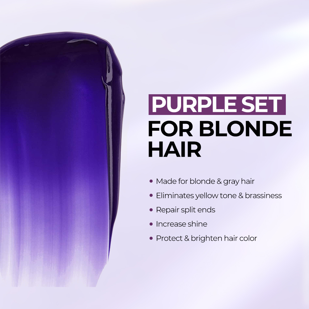 Karseell Purple Hair Mask Purp - Purple Toning Shampoo recension och pris