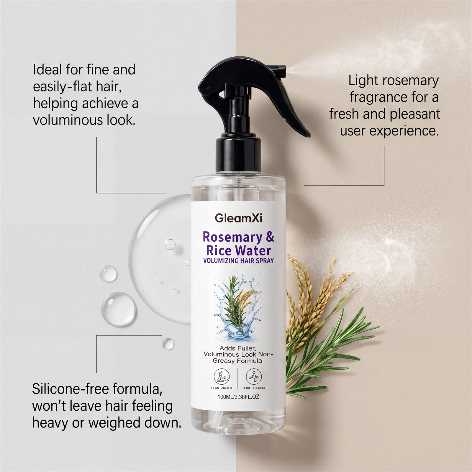 Rosemary Rice Water Hair Care  - Hair Care With Rice Water recension och pris