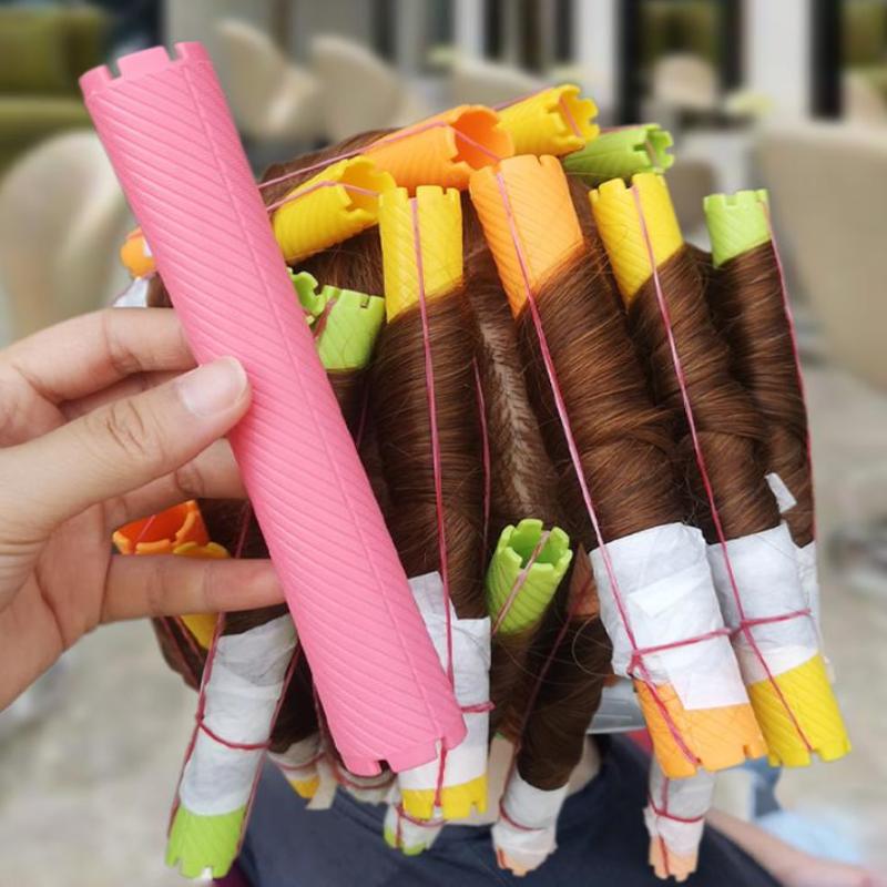 6Pcs Heatless Hair Curler Set  - Hair Roller Set Flexi recension och pris