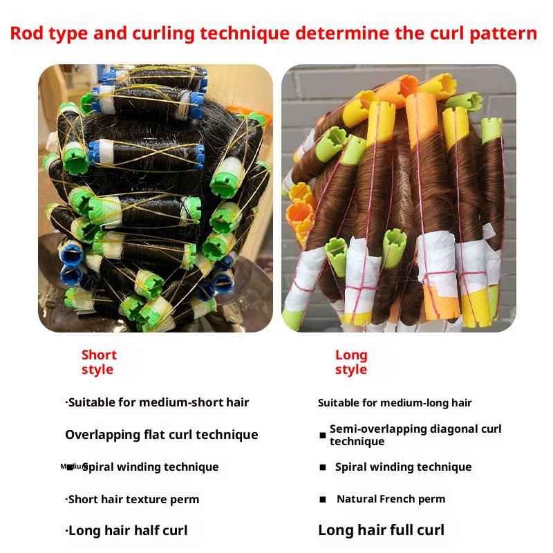 6Pcs Heatless Hair Curler Set  - Hair Roller Set Flexi recension och pris