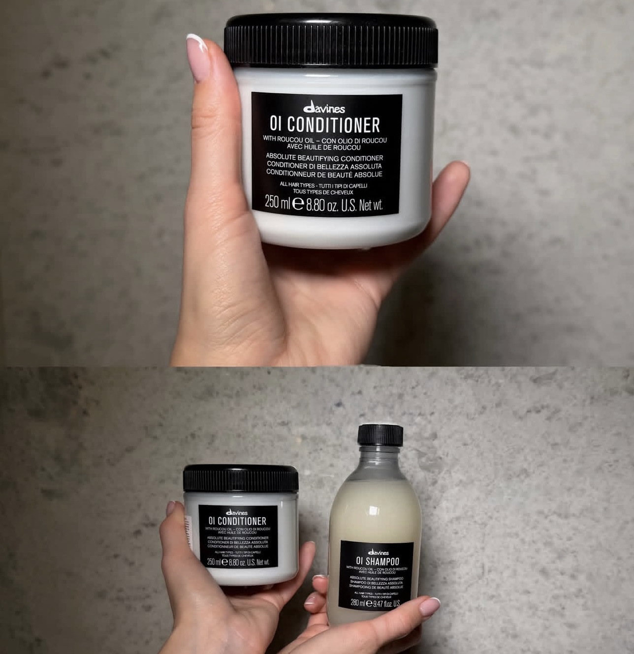 Davines OI Hair Shampoo Condit - Hair Care Salon recension och pris