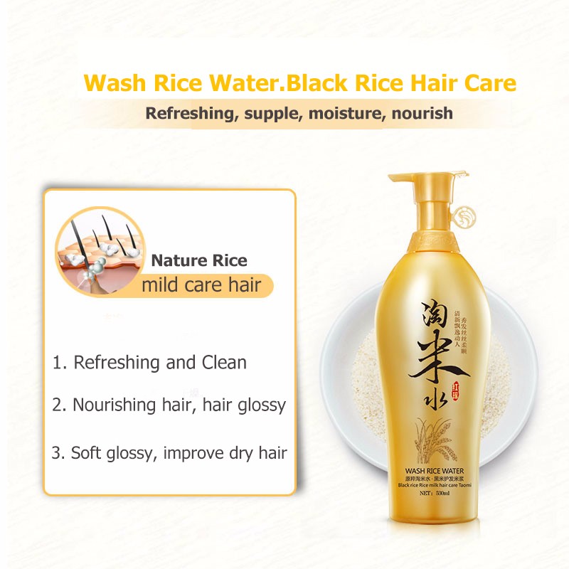 BIOAQUA Tradition Wash Rice Wa - Hair Care With Rice Water recension och pris