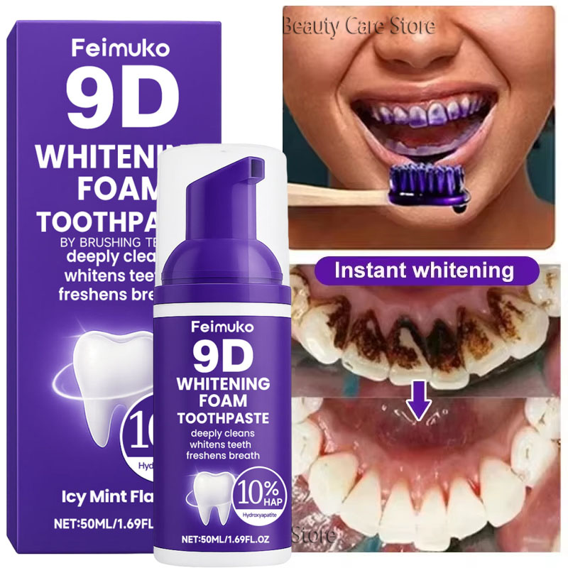 9D Purple Teeth Whitening Toot - Purple Toning Shampoo recension och pris
