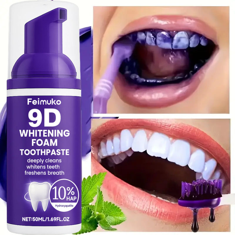 9D Purple Teeth Whitening Toot - Purple Toning Shampoo recension och pris