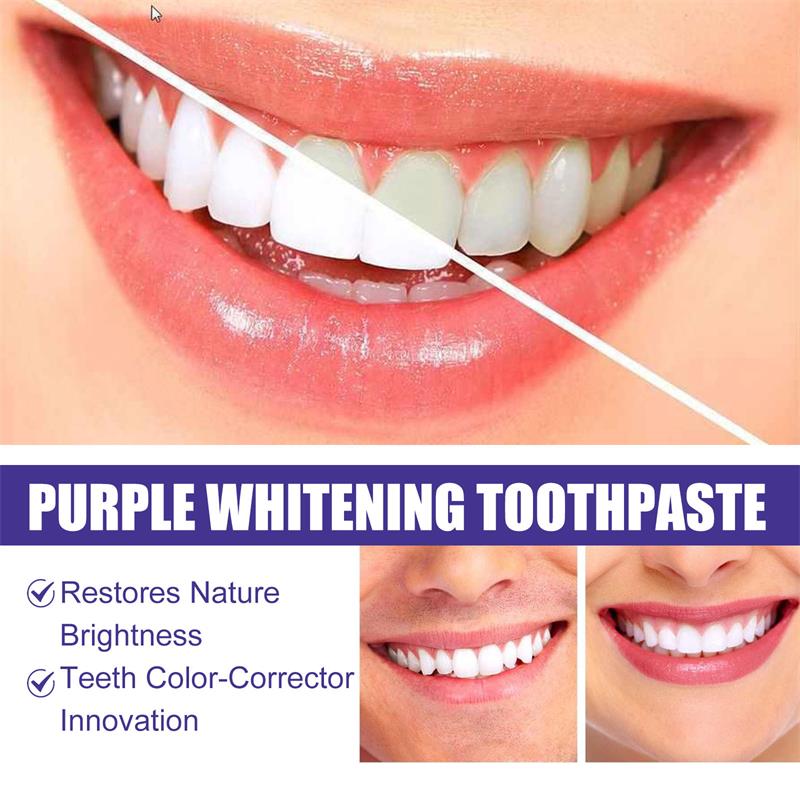 9D Purple Teeth Whitening Toot - Purple Toning Shampoo recension och pris