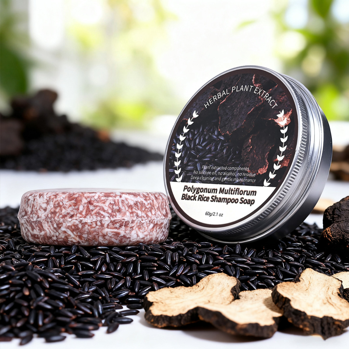 Natural Plant Polygonum Multif - Hair Care With Rice Water recension och pris