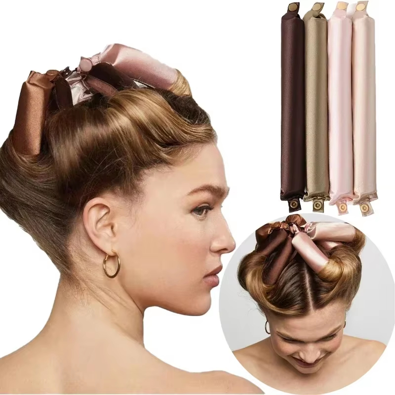 4/5pcs Heatless Curling Rod Se - Hair Roller Set Flexi recension och pris