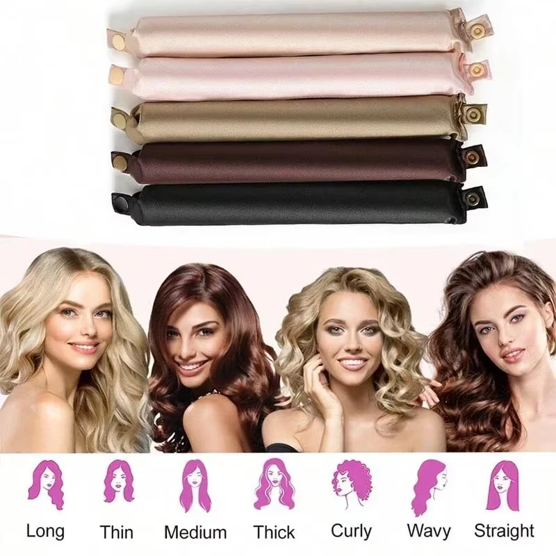 4/5pcs Heatless Curling Rod Se - Hair Roller Set Flexi recension och pris