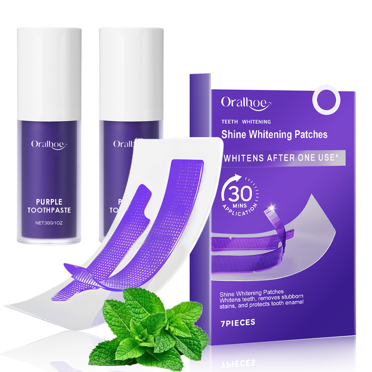 Purple Teeth Whitening Combo K - Purple Toning Shampoo recension och pris