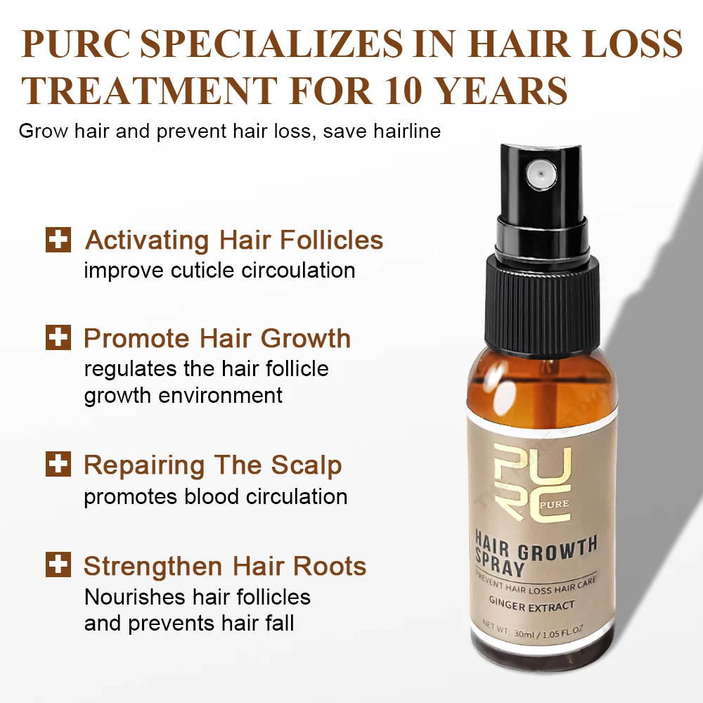 PURC Ginger Hair Spray Root St - Hair Care Hair Serum recension och pris