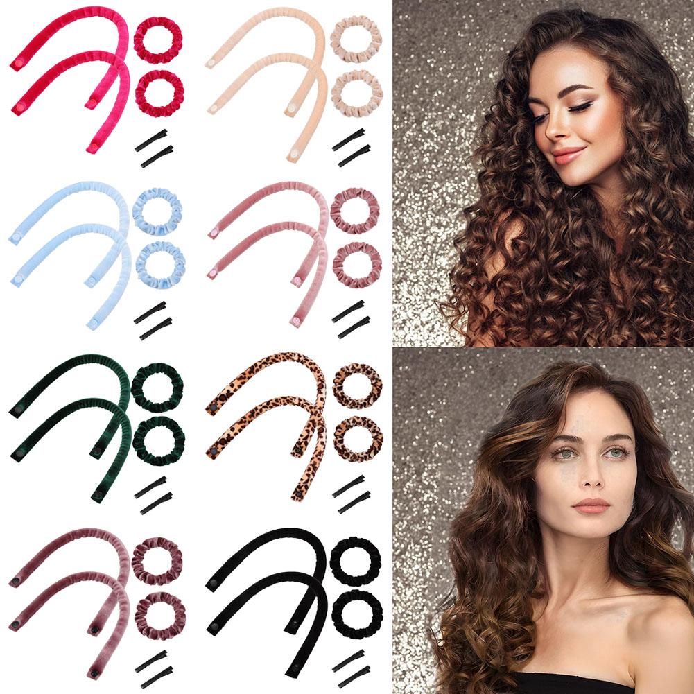 Heatless Soft Hair Curlers Cur - Hair Roller Set Flexi recension och pris