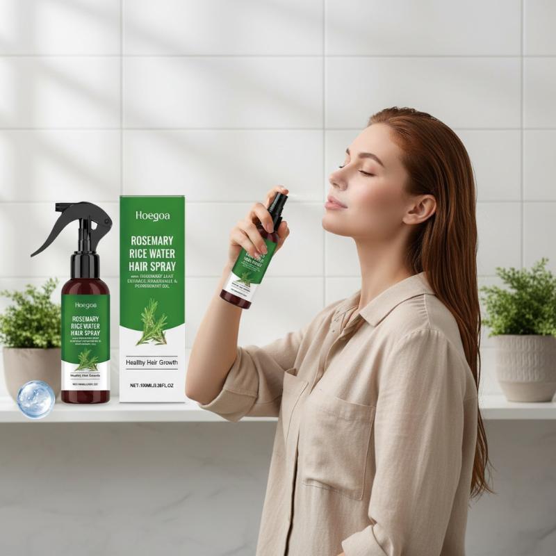 Rosemary Hair Growth Spray wit - Hair Care With Rice Water recension och pris