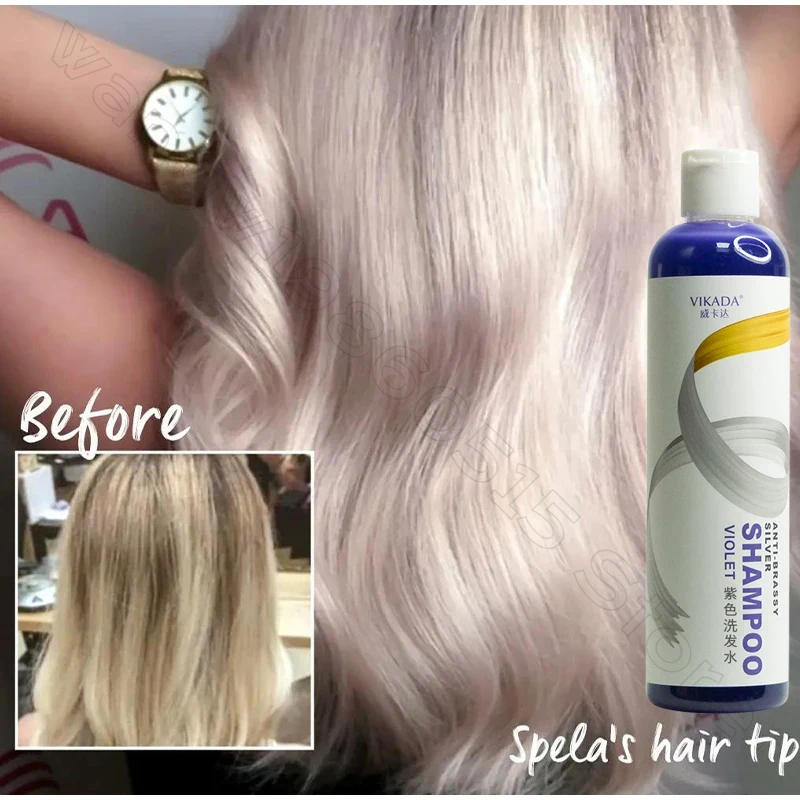 Purple Shampoo Blonde Platinum - Purple Toning Shampoo recension och pris