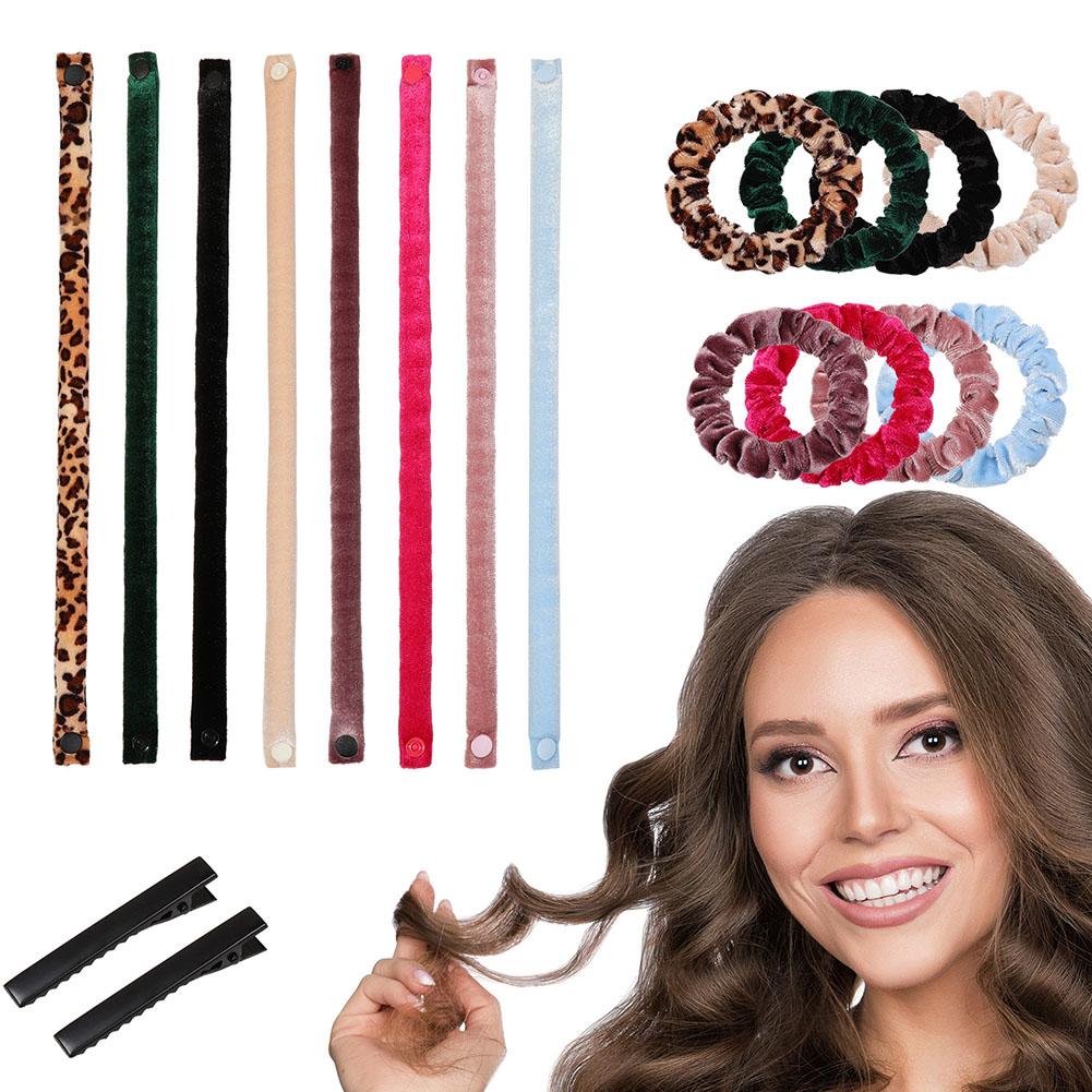 6PCS Heatless Curling Rod Head - Hair Roller Set Flexi recension och pris