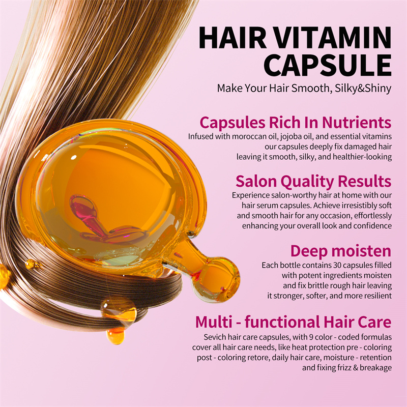 MIX Hair Vitamin Capsule Hair  - Hair Care Keratin Treatment recension och pris