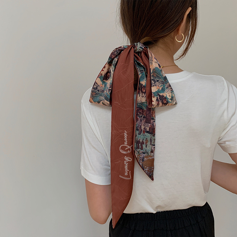 Luxury Hair Scarf Women Silk L - Hair Care Luxury Brands recension och pris