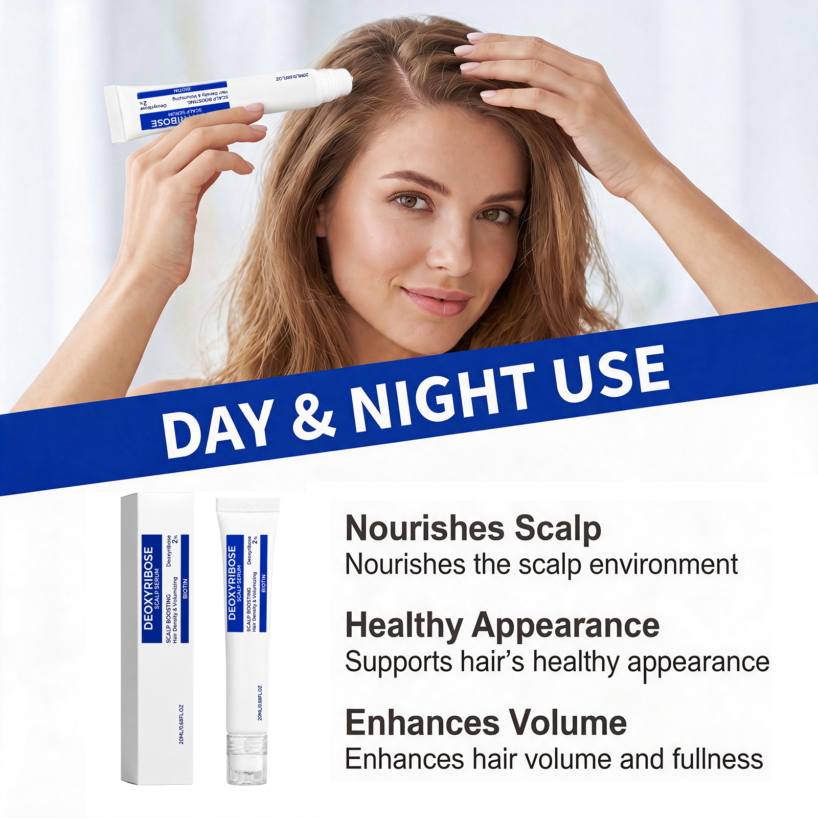 Scalp Serum with Deoxyribose A - Hair Care Hair Serum recension och pris
