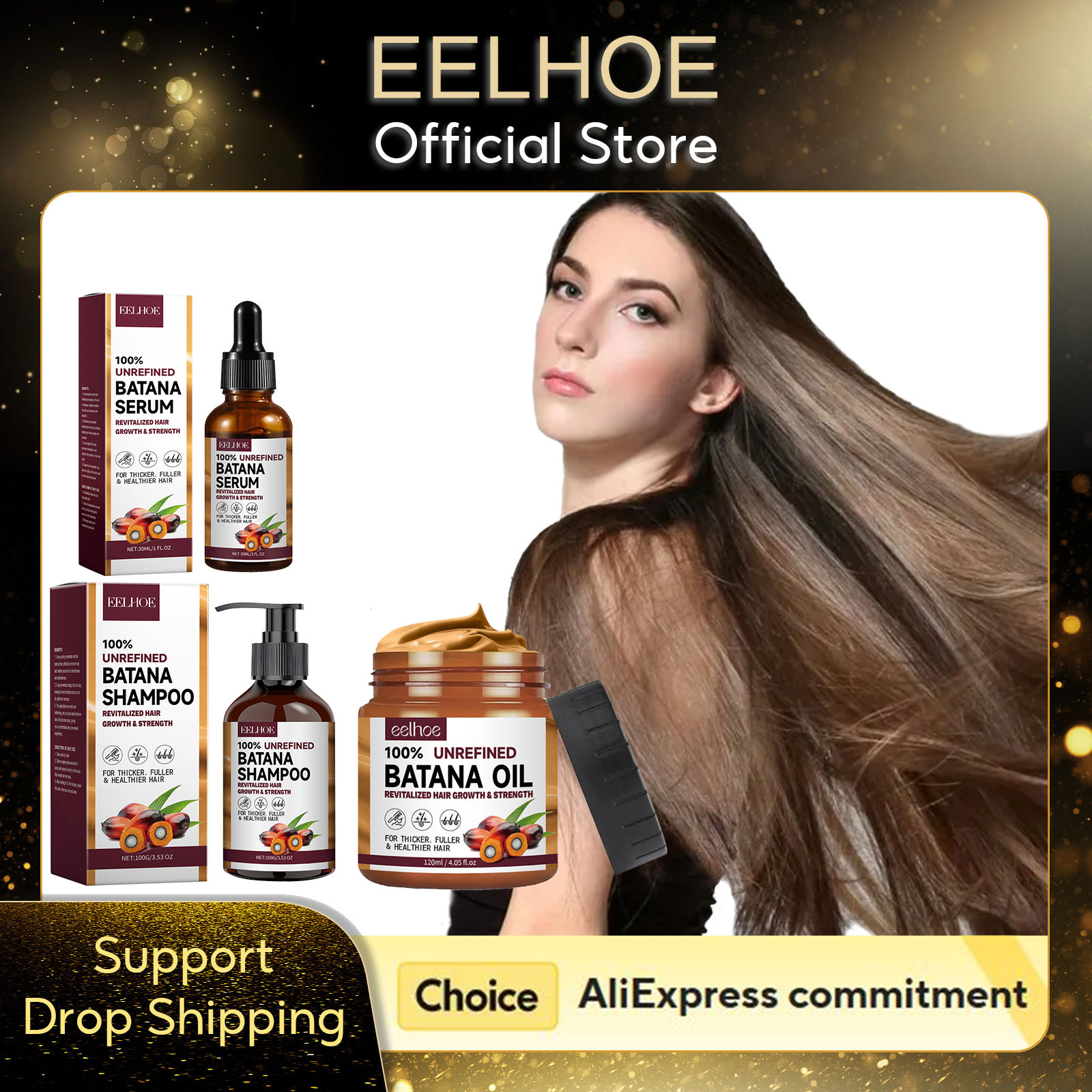 EELHOE Natural Batana Oil Deep - Hair Care Keratin Treatment recension och pris