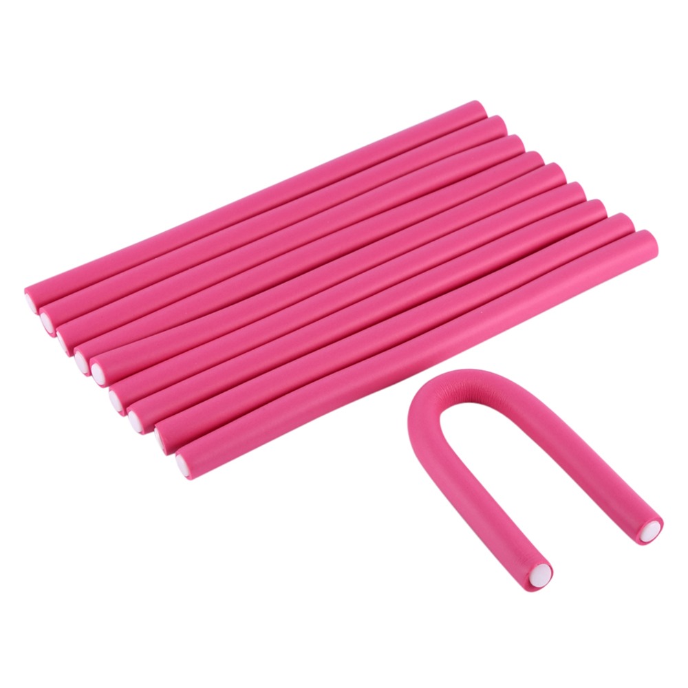 10Pcs/Set Soft Foam Soft Hair  - Hair Roller Set Flexi recension och pris