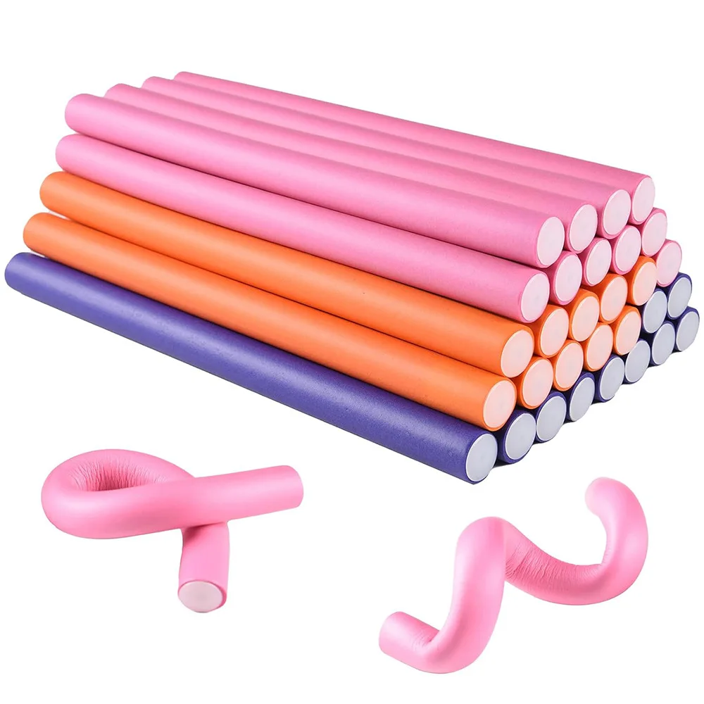 42pcs/Set Flexible Curling Rod - Hair Roller Set Flexi recension och pris