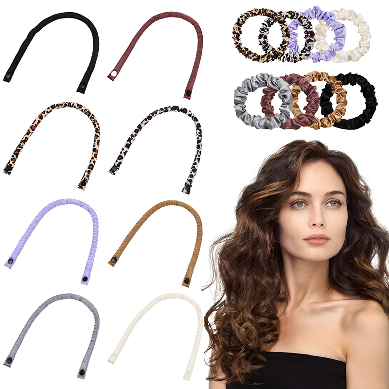 6Pcs/Set 35cm Long Soft Fabric - Hair Roller Set Flexi recension och pris