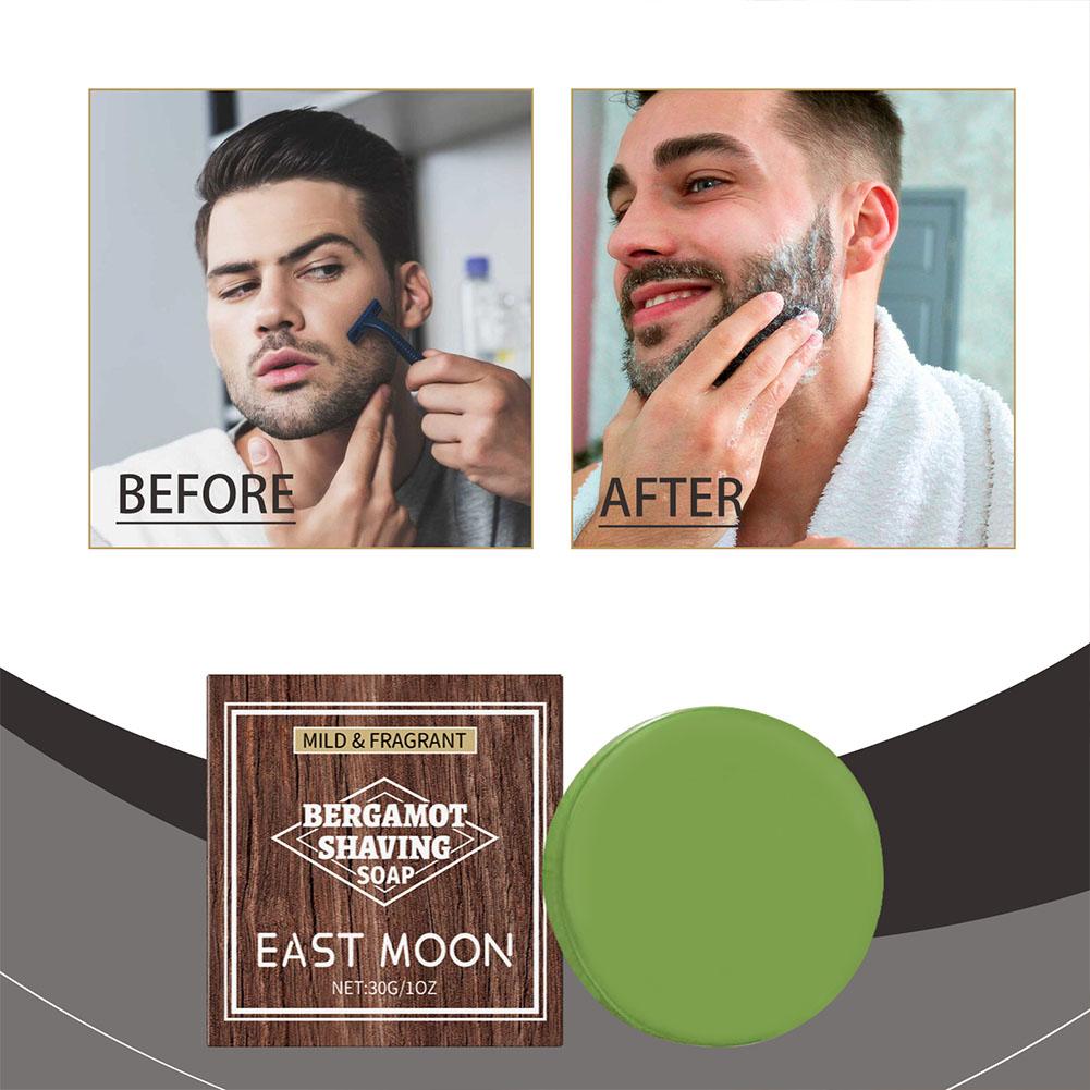 Bergamot Shaving Soap for Men  - Hair Care Cream recension och pris