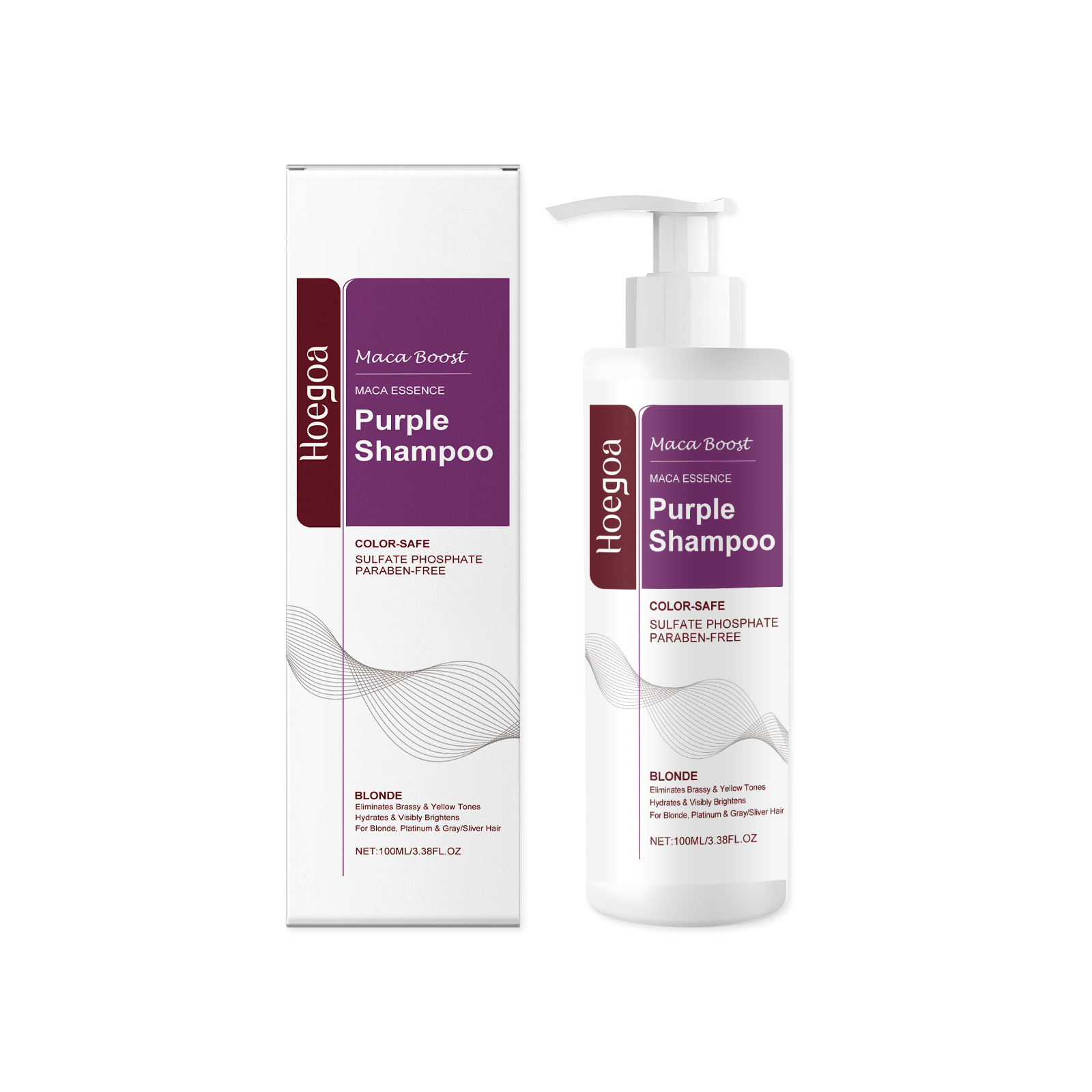 Purple Hair Shampoo Gentle Cle - Purple Toning Shampoo recension och pris