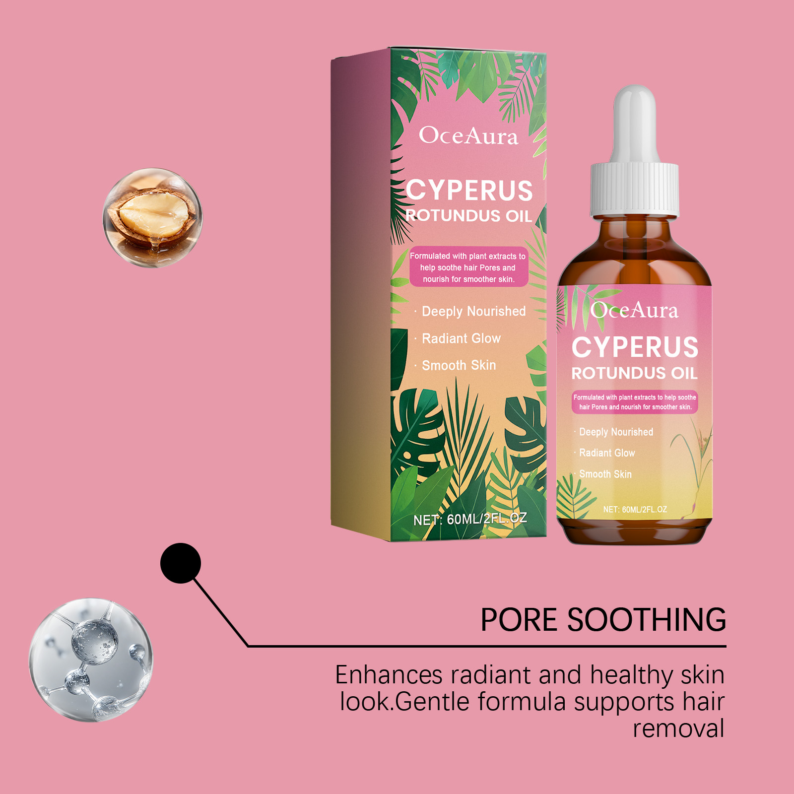 Inhibit Hair Growth Cyperus Ro - Hair Care Cream recension och pris