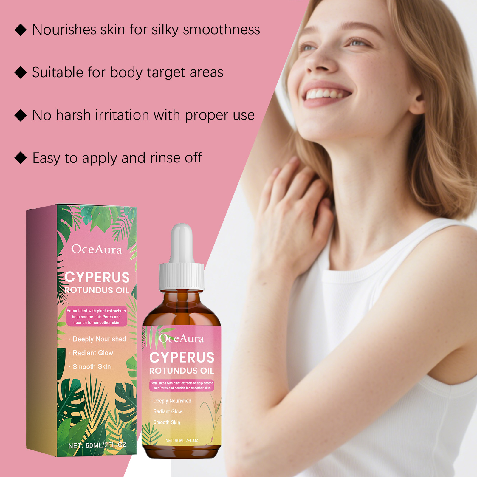 Inhibit Hair Growth Cyperus Ro - Hair Care Cream recension och pris