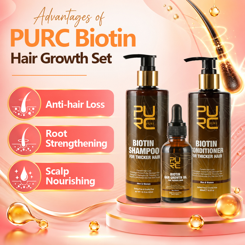 PURC Biotin Hair Growth Oil Sh - Hair Care Keratin Treatment recension och pris