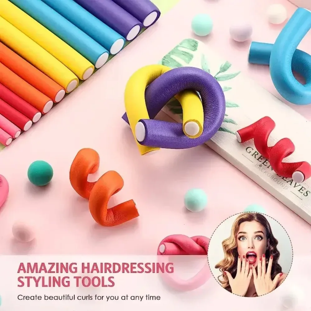42pcs/Set Twist Foam Hairs Rol - Hair Roller Set Flexi recension och pris
