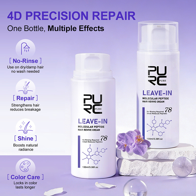 PURC Leave-In Keratin Hair Cre - Hair Care Keratin Treatment recension och pris