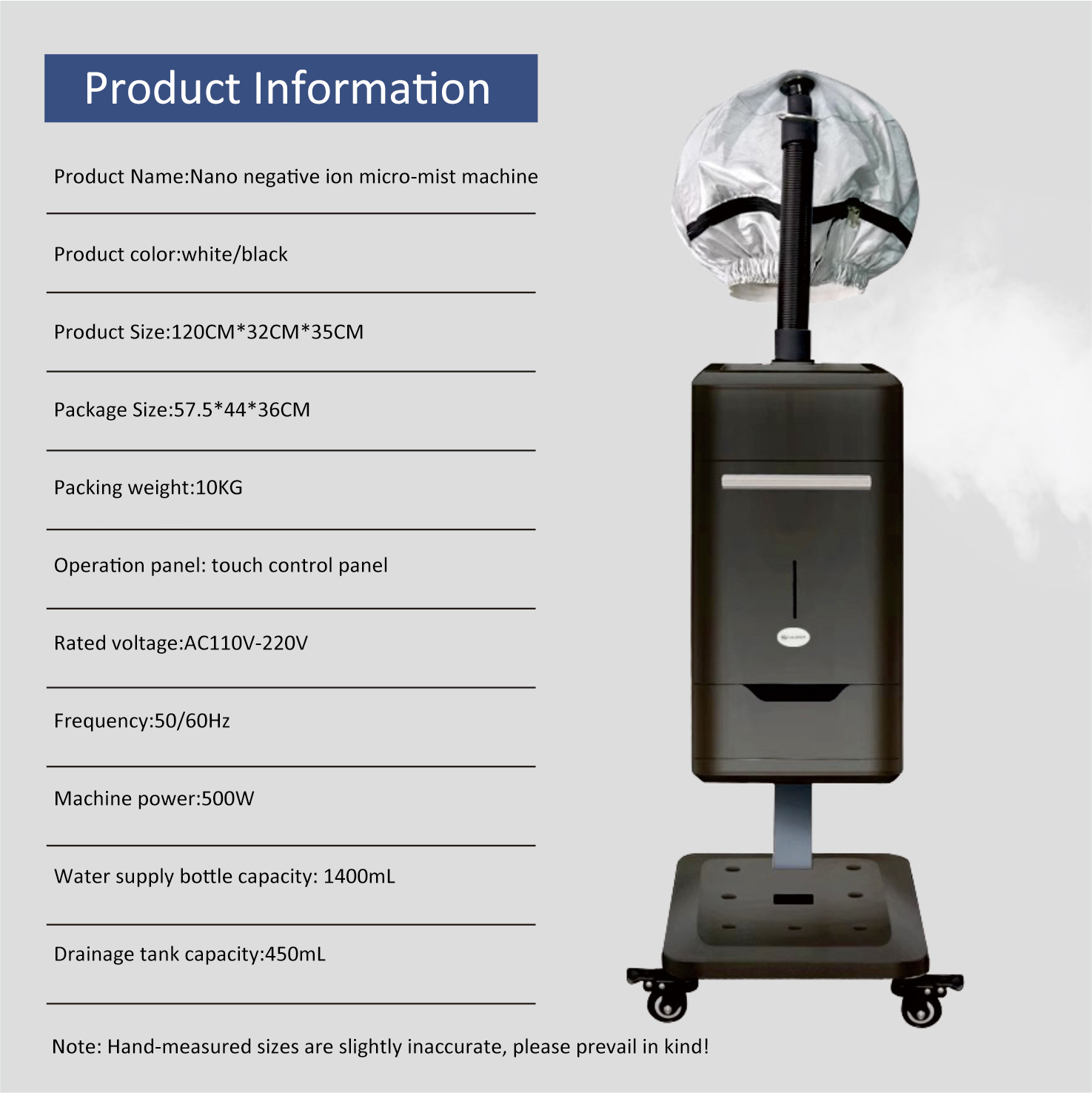 Professional Steam Perm Machin - Hair Care Salon recension och pris