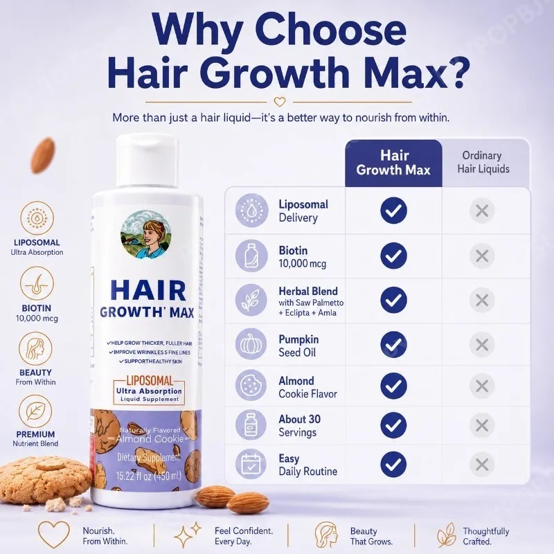 Women's Hair Growth MAX Liposo - Hair Care Vitamin E recension och pris