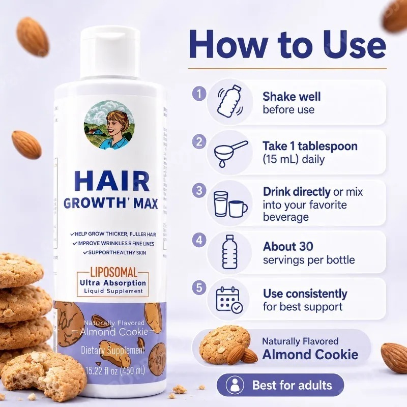 Women's Hair Growth MAX Liposo - Hair Care Vitamin E recension och pris