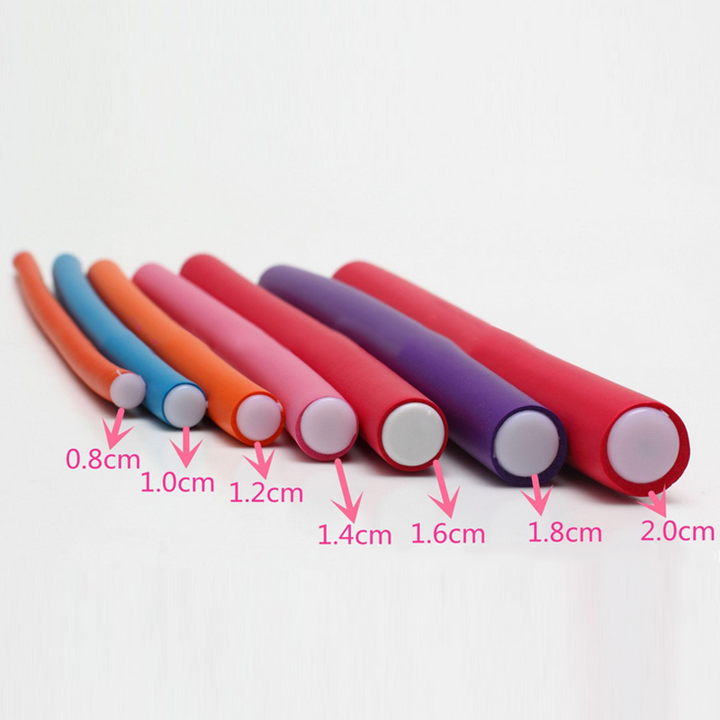 10 Pcs/Set Soft Hair Curlers M - Hair Roller Set Flexi recension och pris