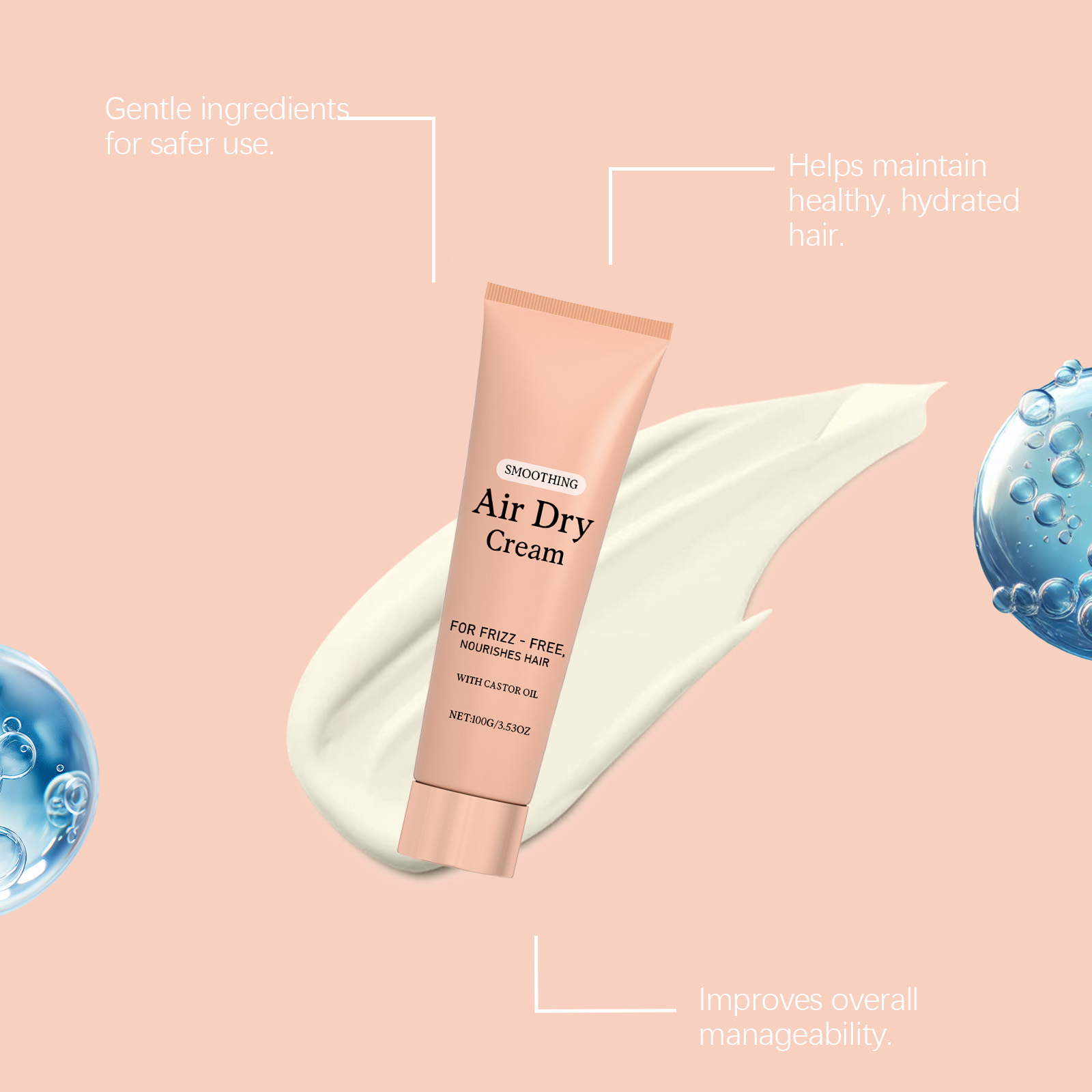 Air Dry Smoothing Hair Cream A - Hair Care Cream recension och pris
