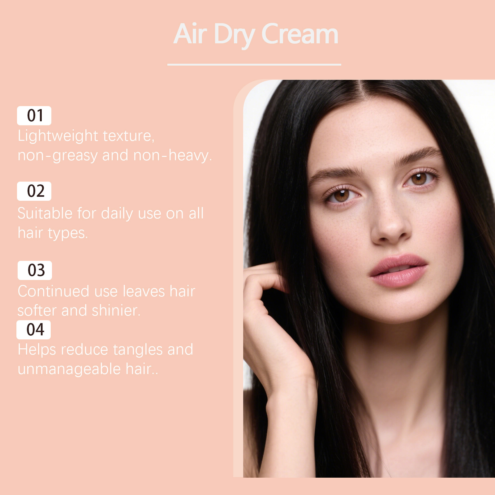 Air Dry Smoothing Hair Cream A - Hair Care Cream recension och pris